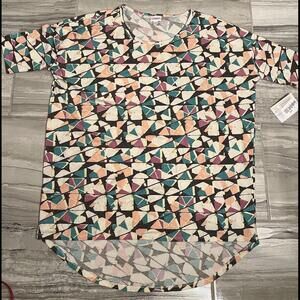 NWT Lularoe Oversize Top Large MULTICOLOR‎